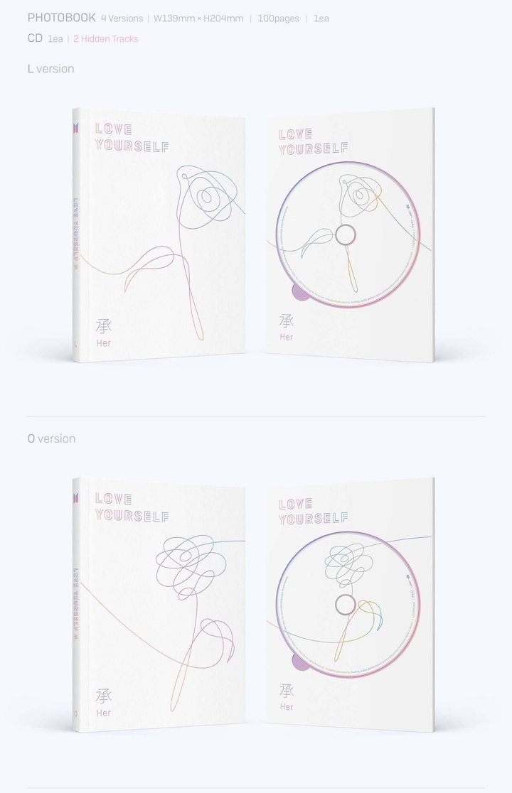 BTS - LOVE YOURSELF 承 'Her' (Random Version) - Image 3